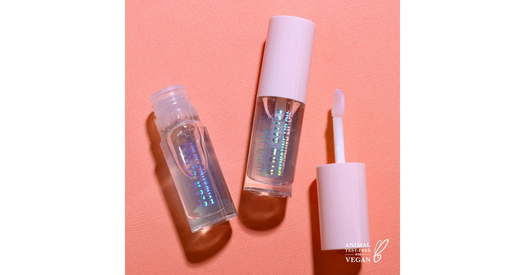 MOIRA Glow Getter Hydrating Lip Oil - Sky Blue