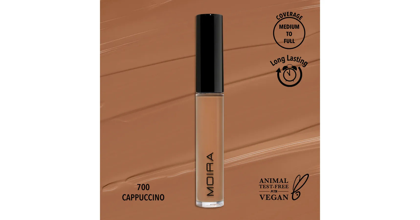 MOIRA Lavish Creamy Concealer - Cappuccino