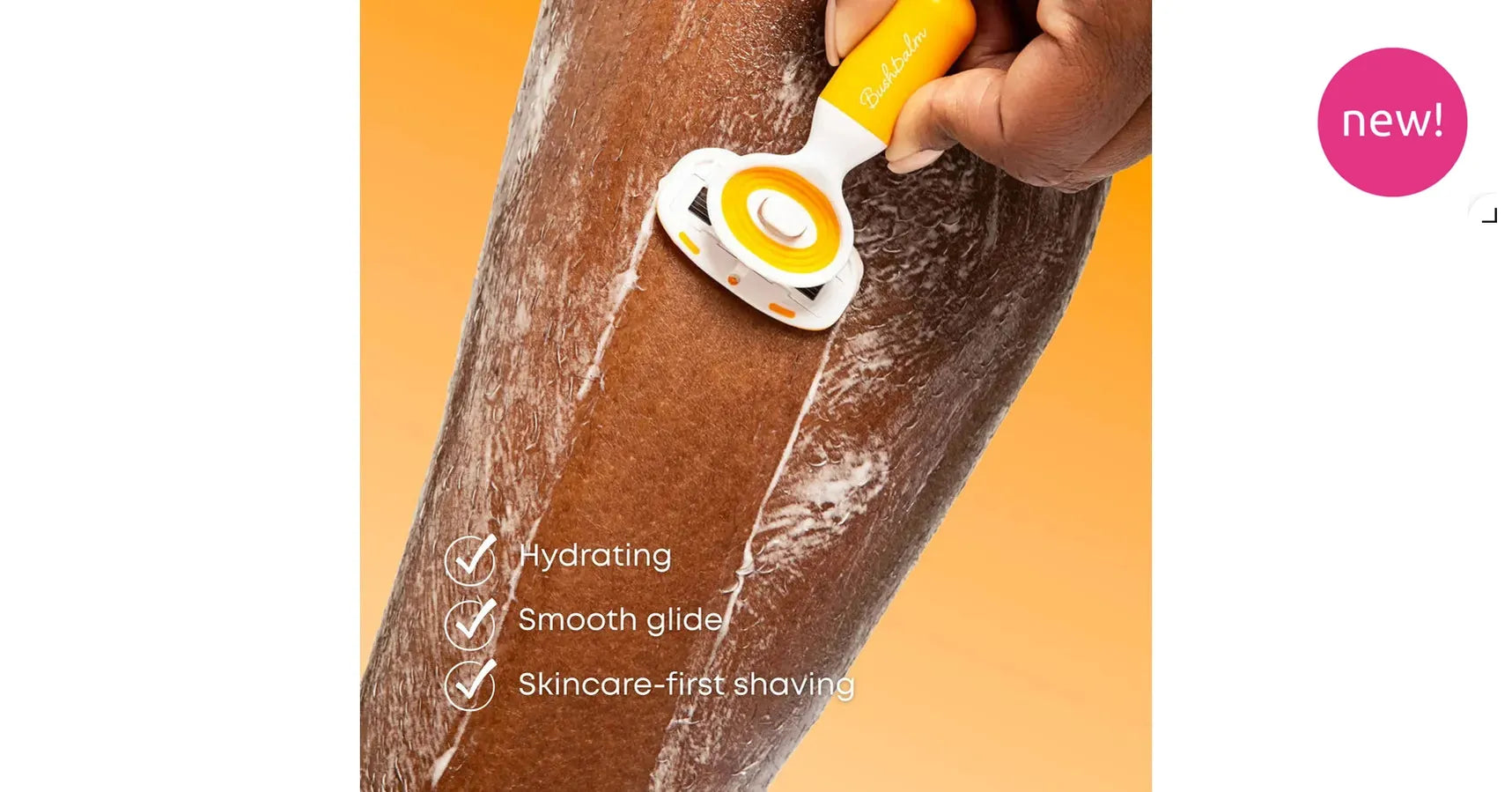 Bushbalm Vanilla Tangerine Shave Jelly (200ml)
