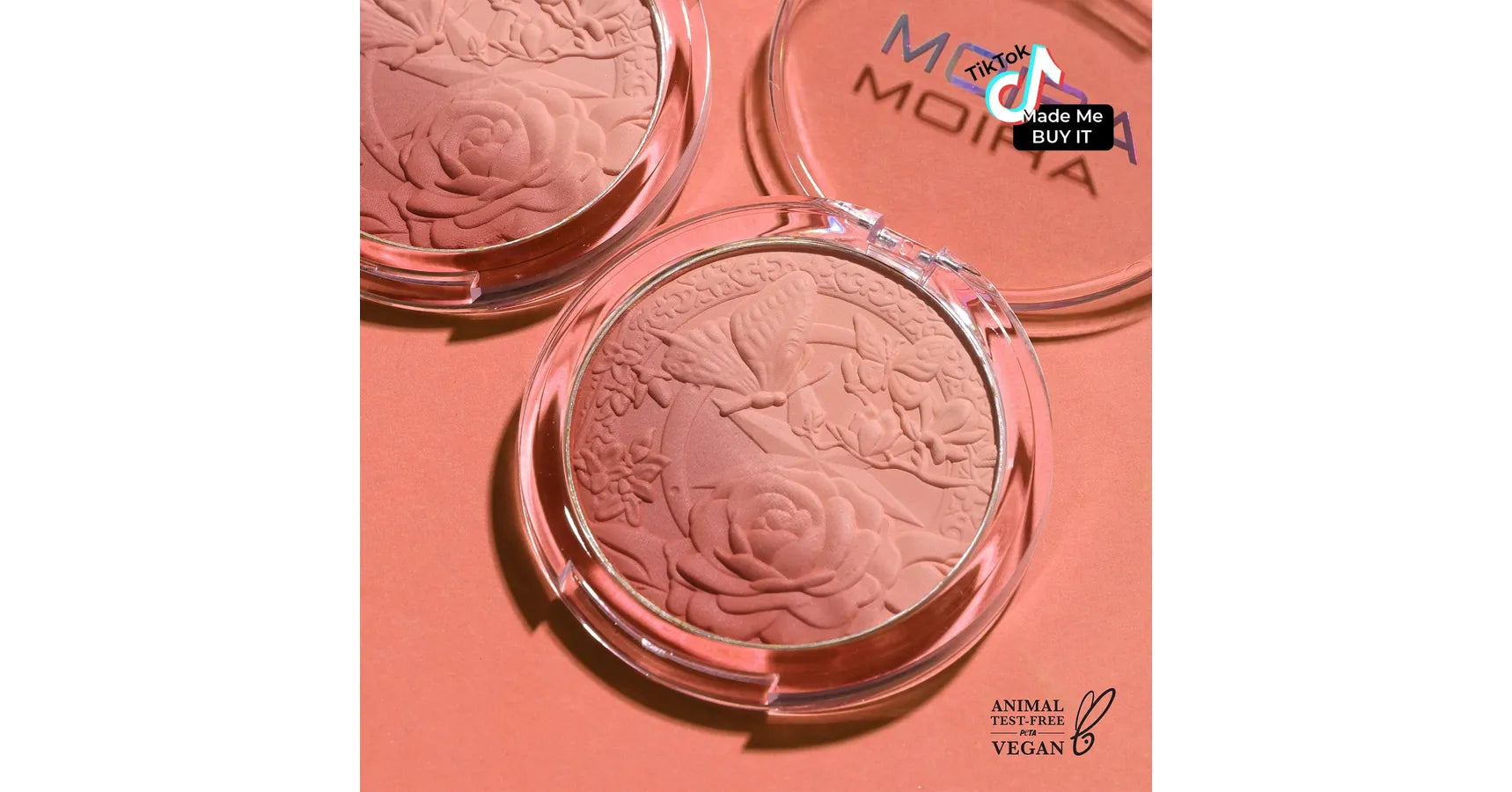 MOIRA Signature Ombre Blush Tender Rose (0.317oz/9g)