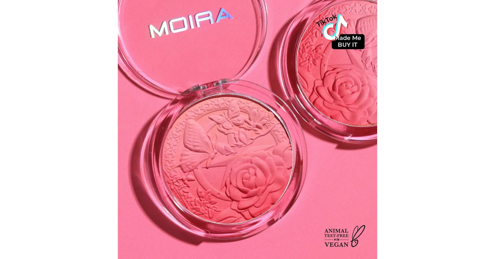 MOIRA Signature Ombre Blush Bella Pink (0.317oz/9g)