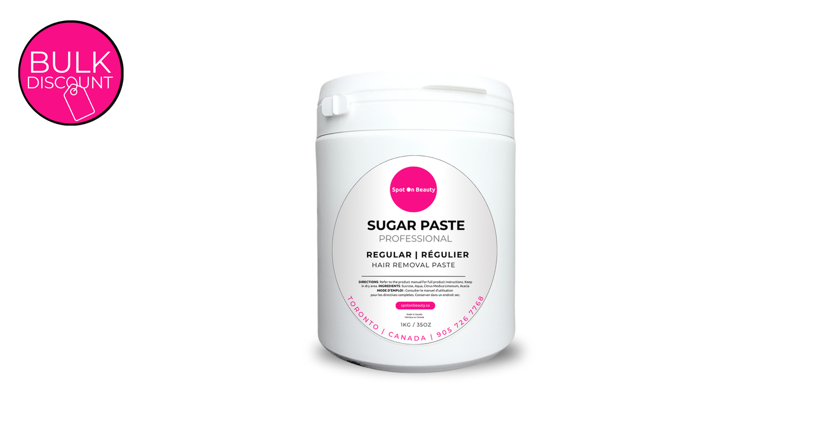 Spot On Beauty Sugaring Paste - REGULAR (1Kg)
