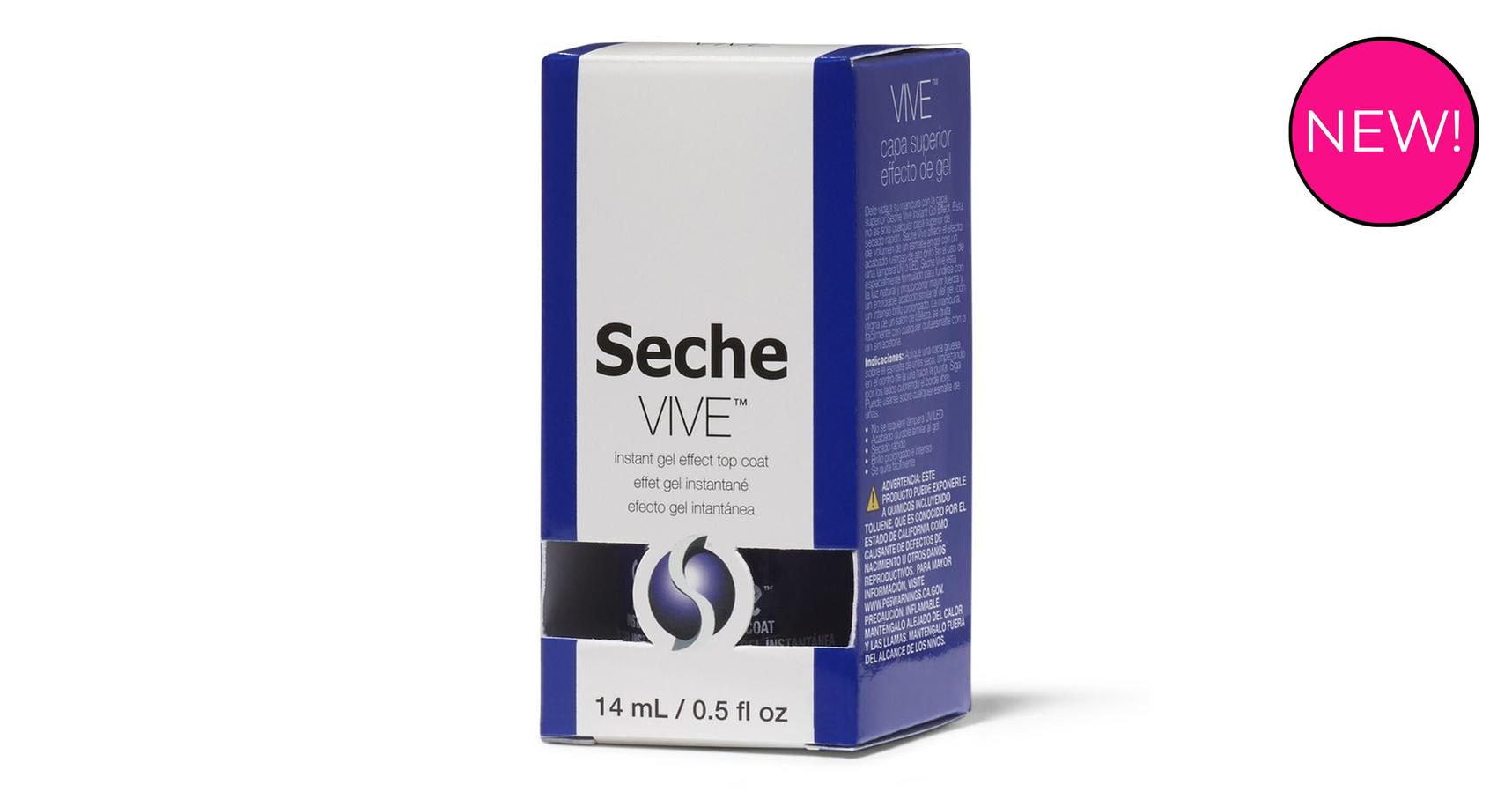 Seche Vite Gel Effect Top Coat (0.5oz)