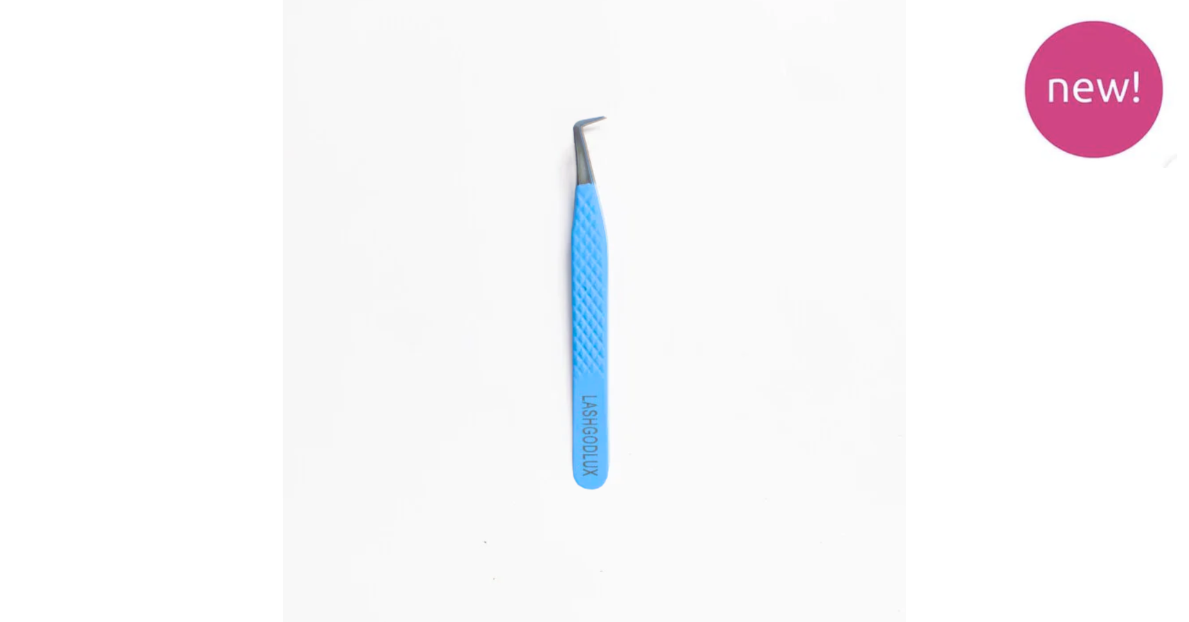 Lashgod Baby Blue Lux Tweezer