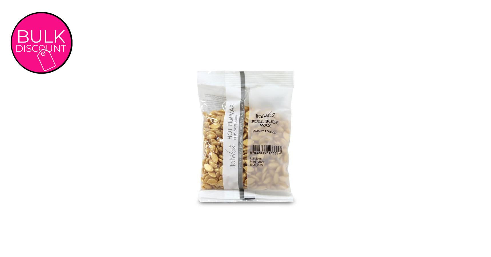 Italwax Full Body Film Wax LUXURY Edition in Granules (100g sample)