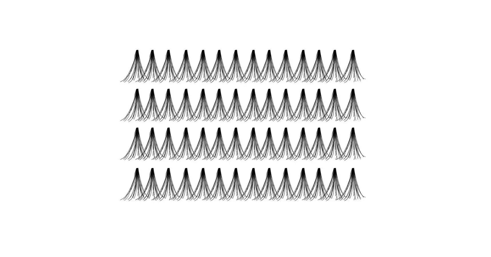 Ardell Knotted Double Up Individual Lashes Black Long