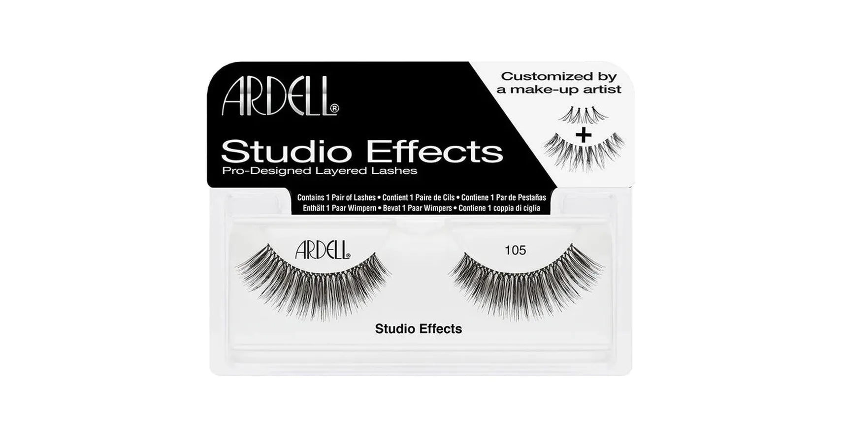 Ardell Studio Effects Lashes #105 (Black)