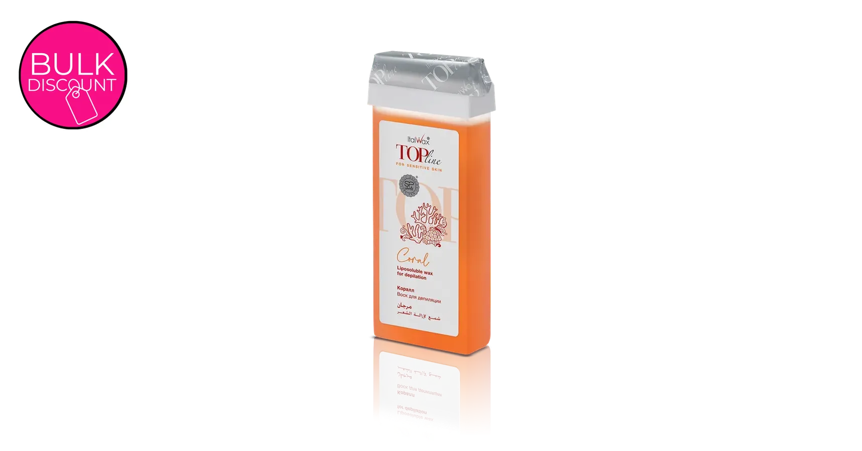 Italwax TOP Line Coral Large Roller (100ml)