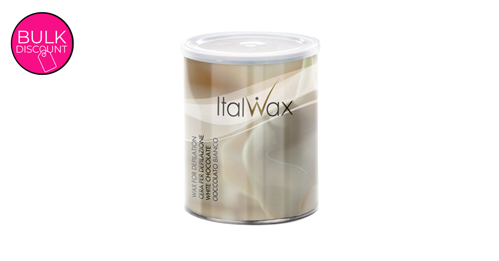 Italwax Warm Wax White Chocolate (800ml)