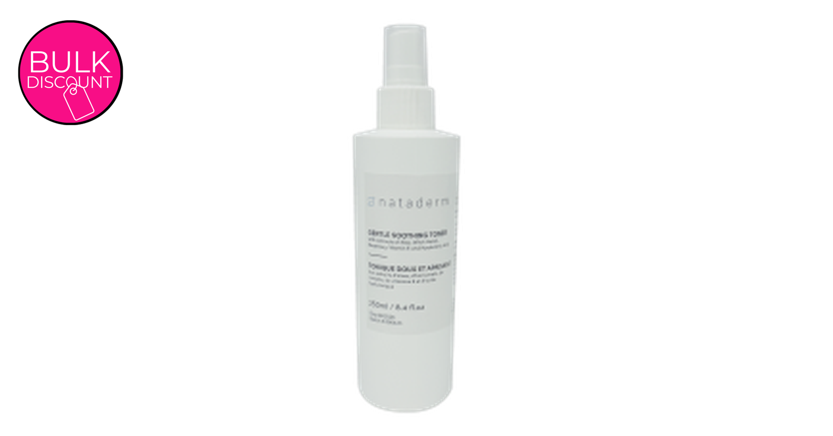 Nataderm Gentle Soothing Toner 250ml Spray