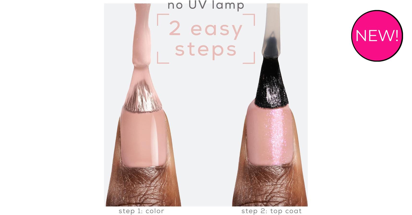 essie couture - top coat blushed metal (13.5ml)