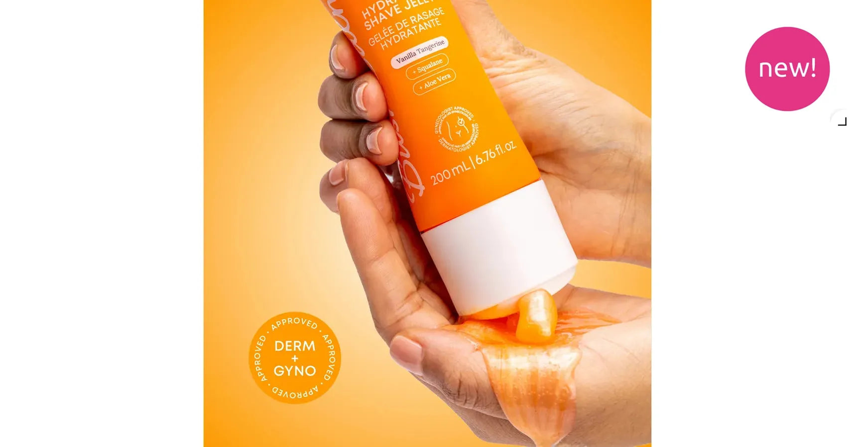 Bushbalm Vanilla Tangerine Shave Jelly (200ml)