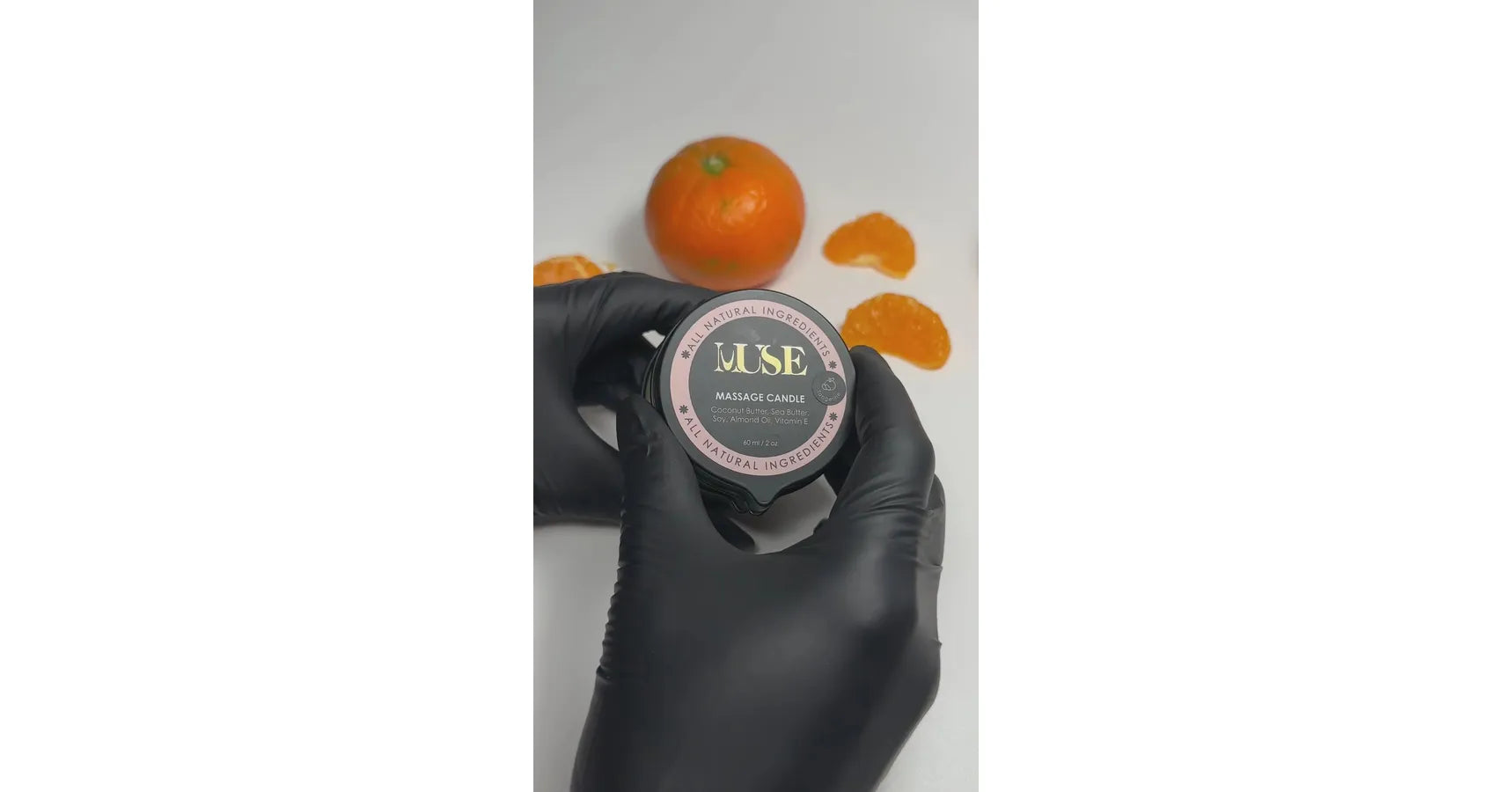 Muse Massage Candle - Tangerine