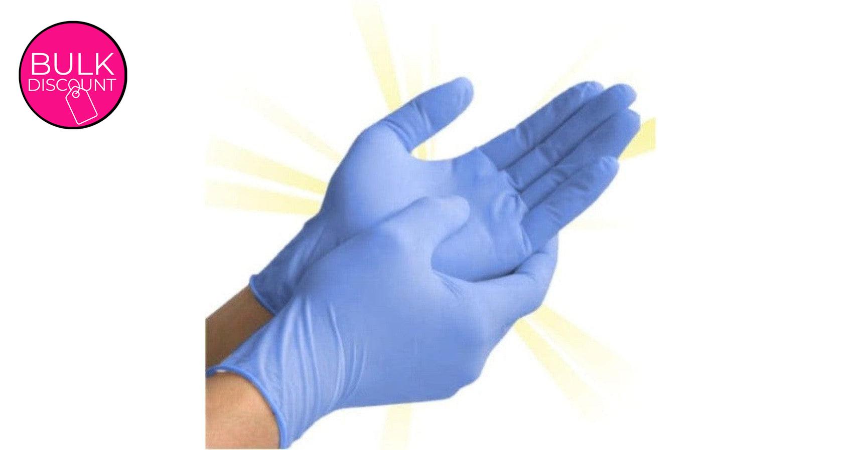 Gloves - AMD Nitrile, Powder Free (100/box) - various sizes