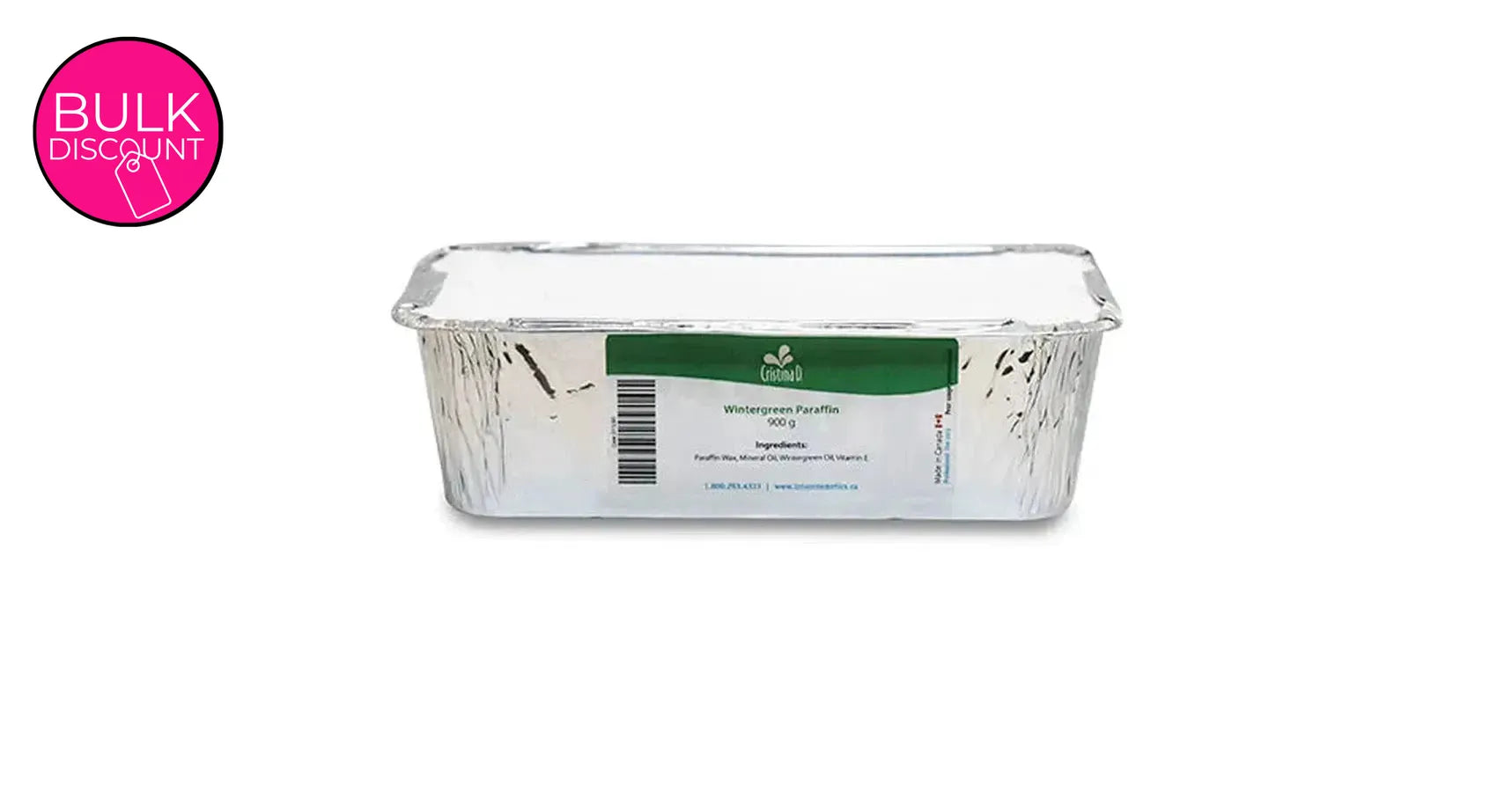 Paraffin Wax - Wintergreen (1kg block)