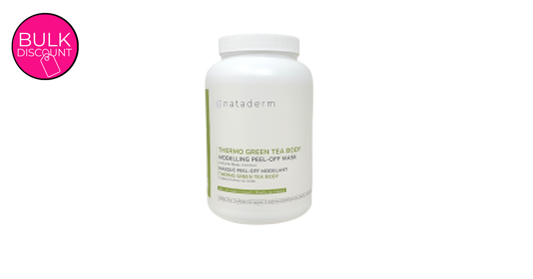 Nataderm Thermo Green Tea Body Modelling Peel-Off Mask (1000g)