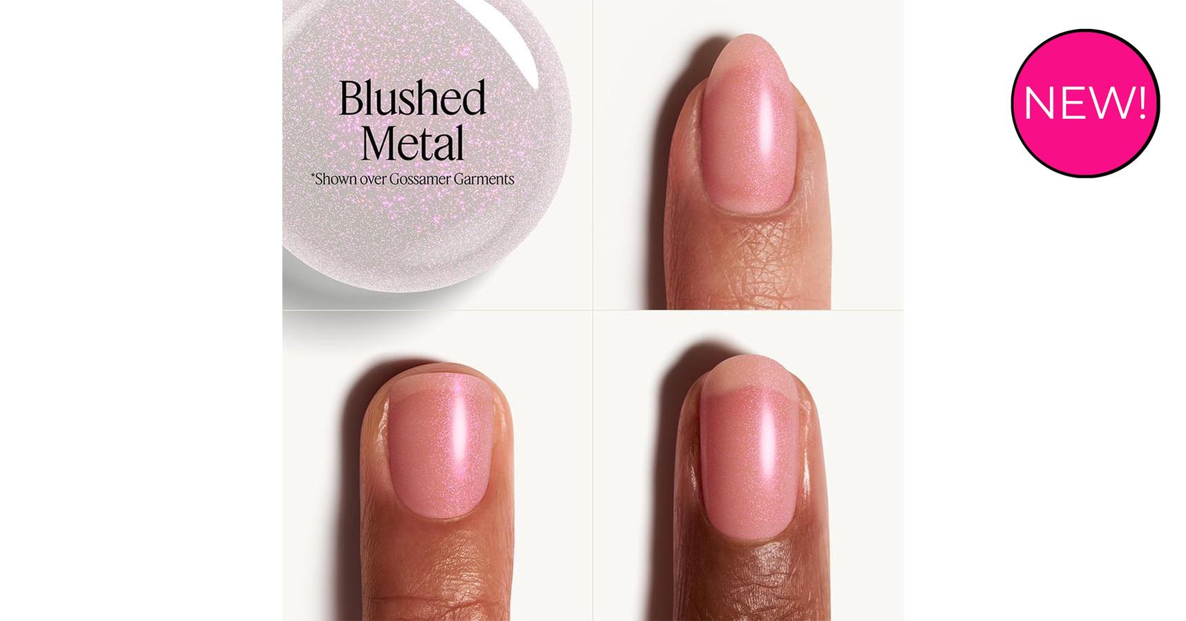 essie couture - top coat blushed metal (13.5ml)
