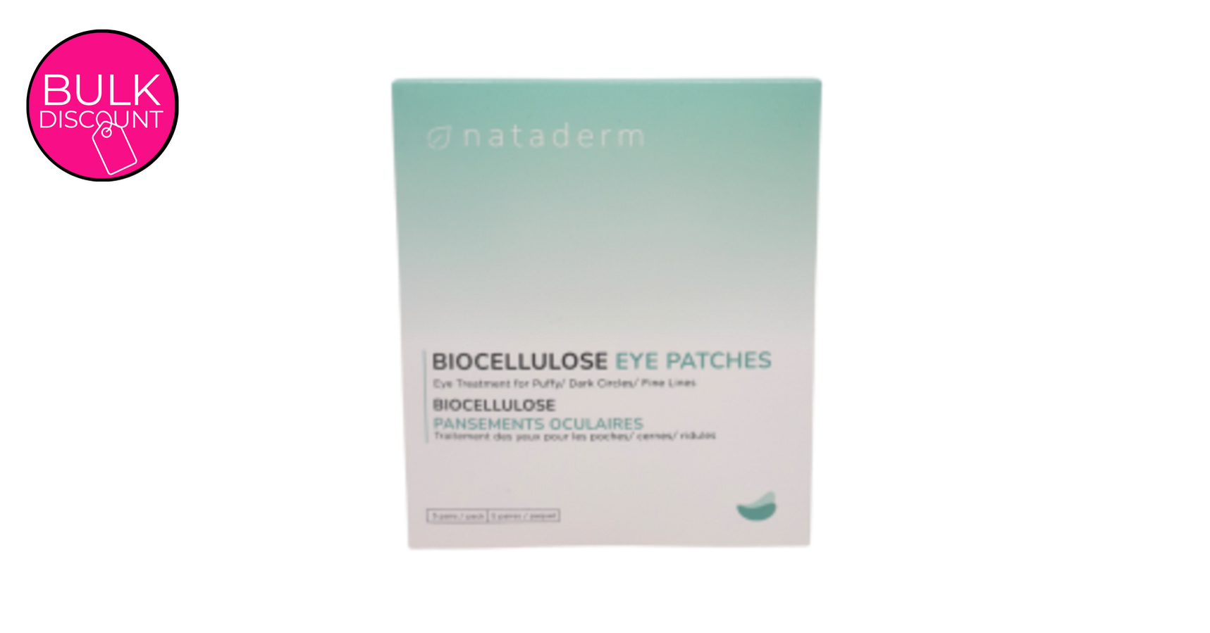 Nataderm Biocellulose Eye Patches (5 pairs/pack)
