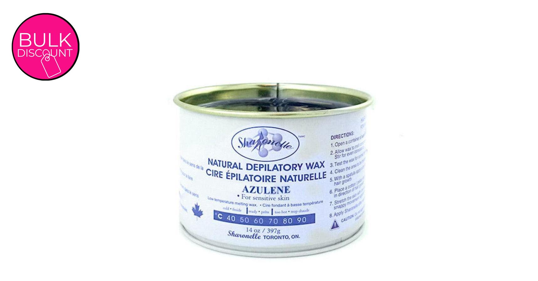 Sharonelle Soft Wax - Azulene, sensitive (450ml) can