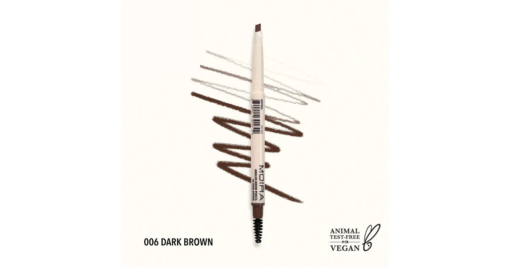 MOIRA Angled Brow Pencil - Dark Brown