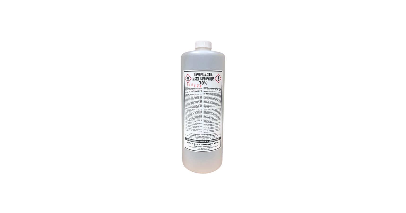 Isopropyl Alcohol 70% - 1L with NPN