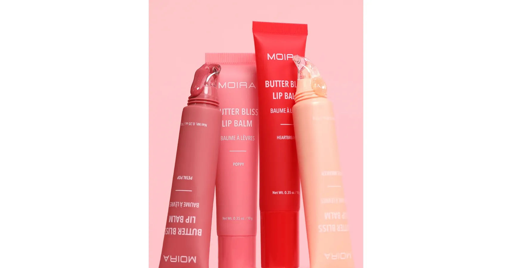 MOIRA Butter Bliss Lip Balm - Poppy