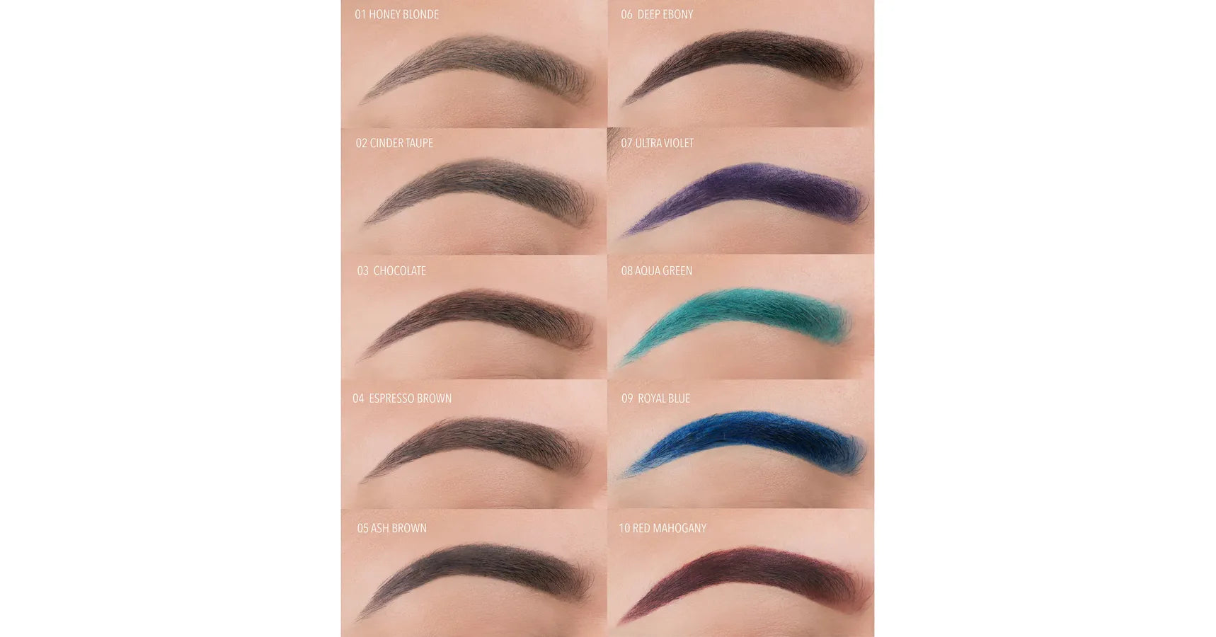 MOIRA Brow Defying Gel - Deep Ebony