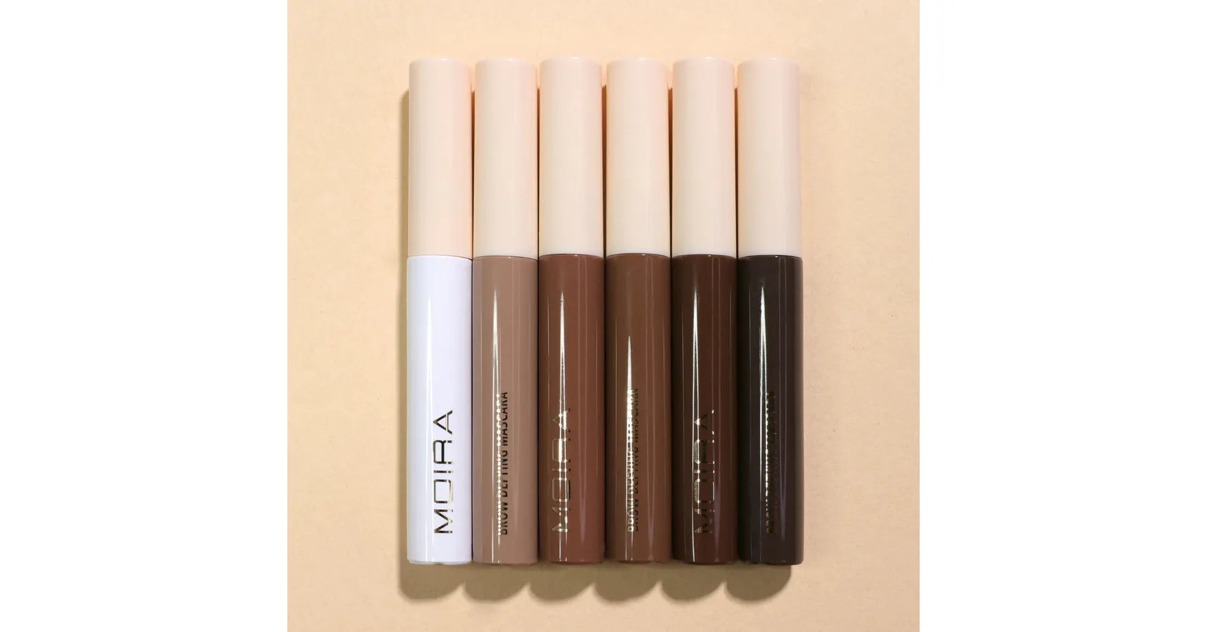 MOIRA Brow Defying Mascara - Taupe