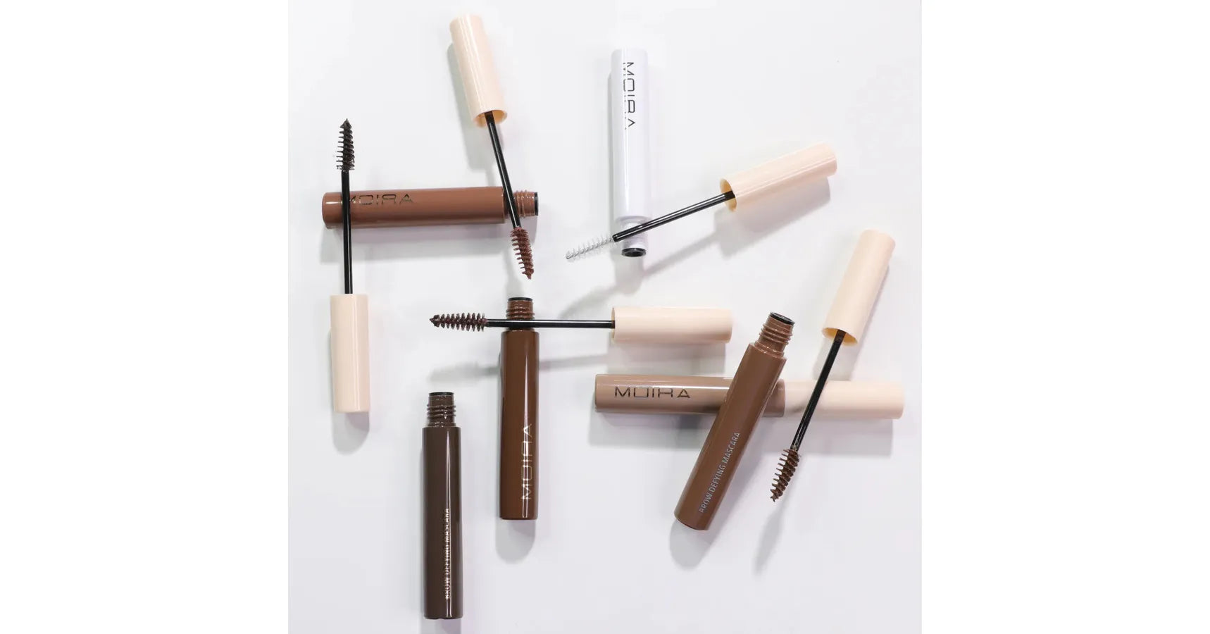 MOIRA Brow Defying Mascara - Taupe