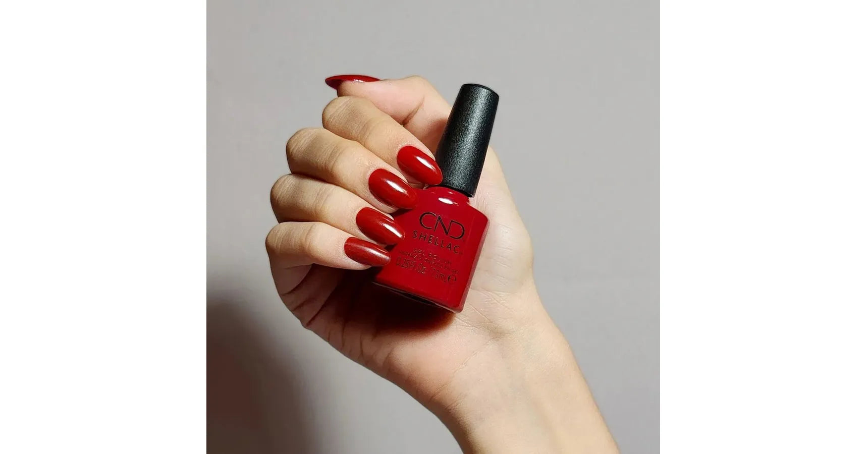 CND Shellac - Scarlet Letter (0.25oz.)