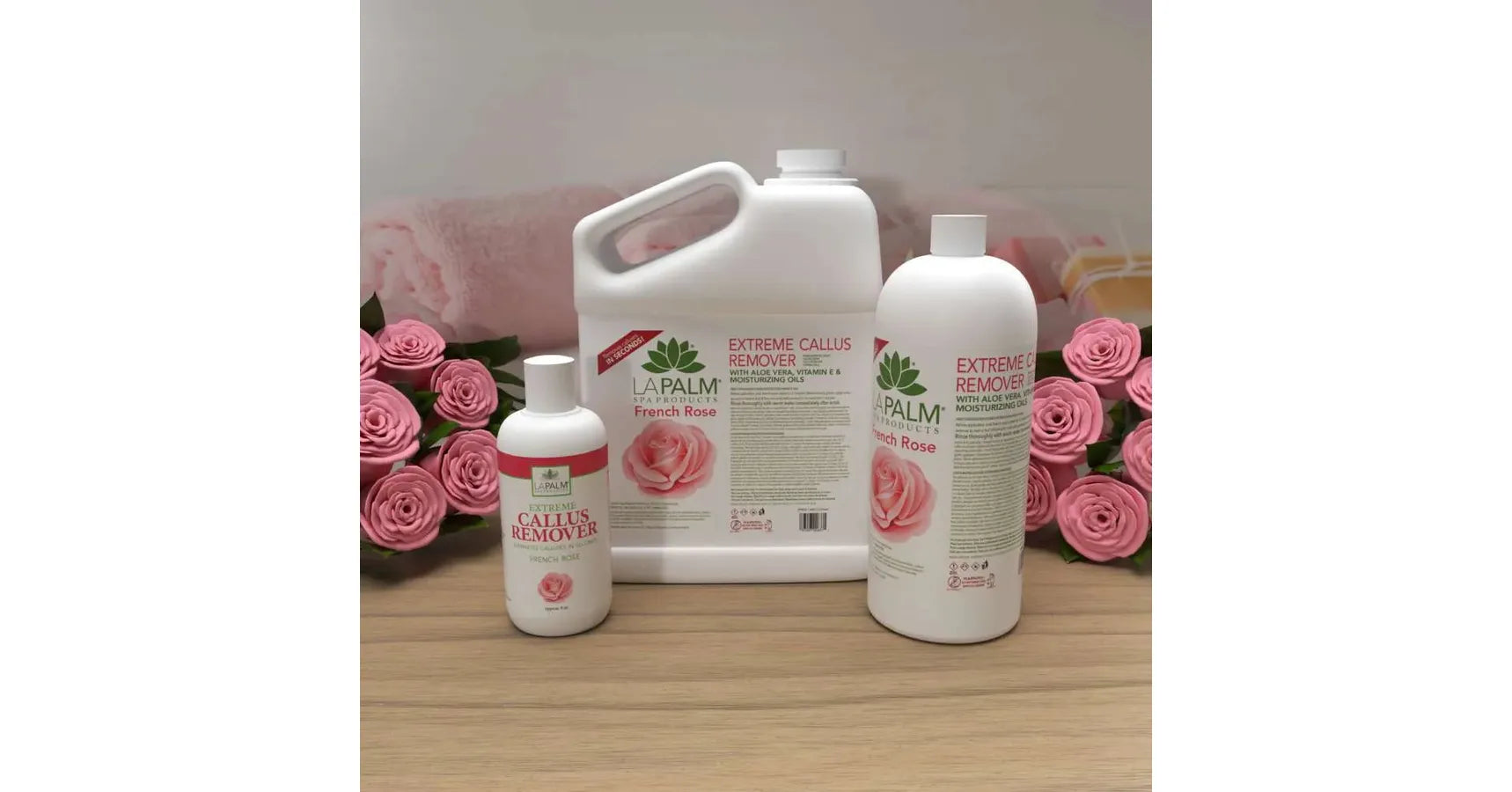 La Palm Extreme Callus Remover - French Rose (1Gal)