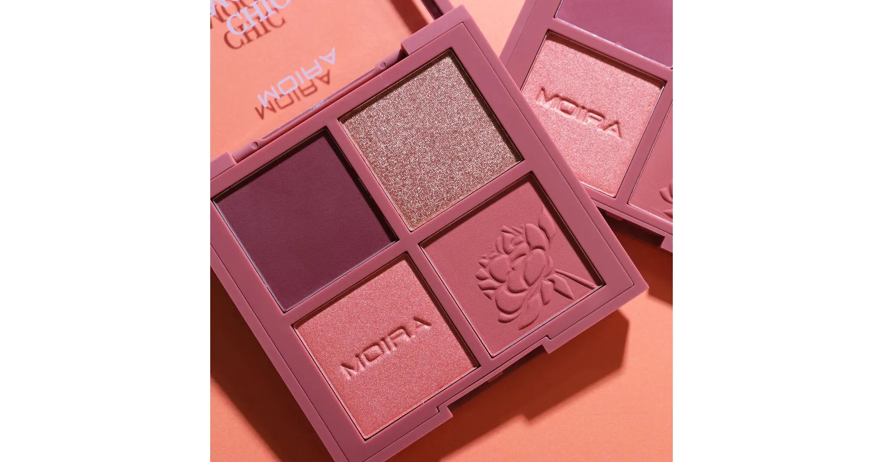 MOIRA Chic Mood Face Palette (0.17oz/4.8g x 4 color)