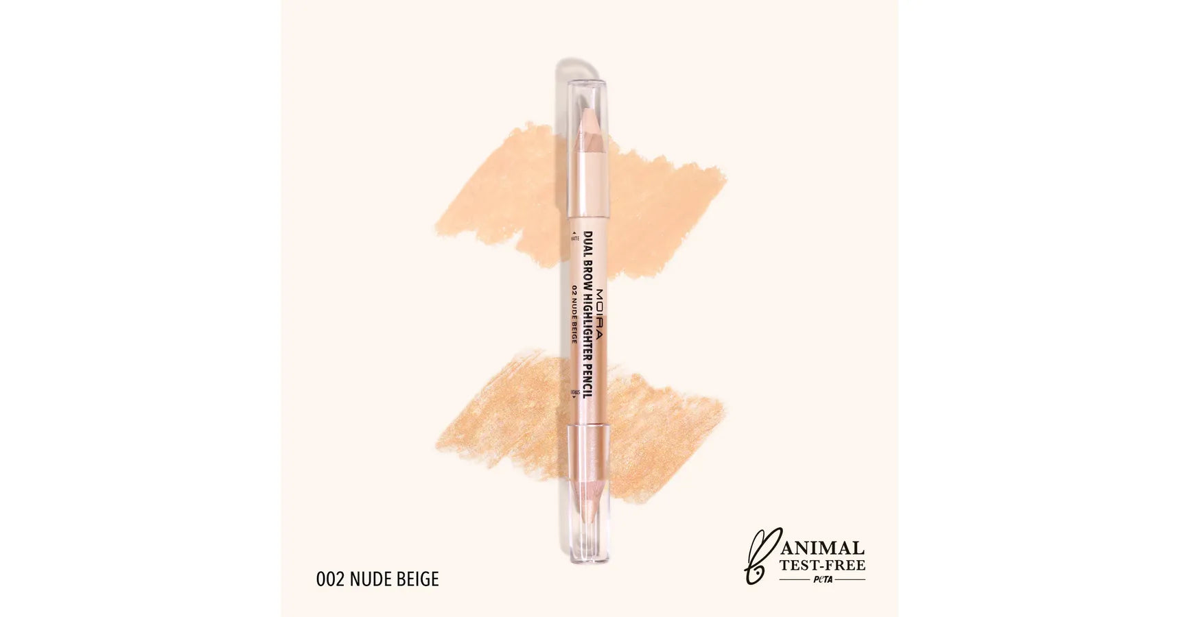 MOIRA Dual Brow Highlighter - Nude Beige