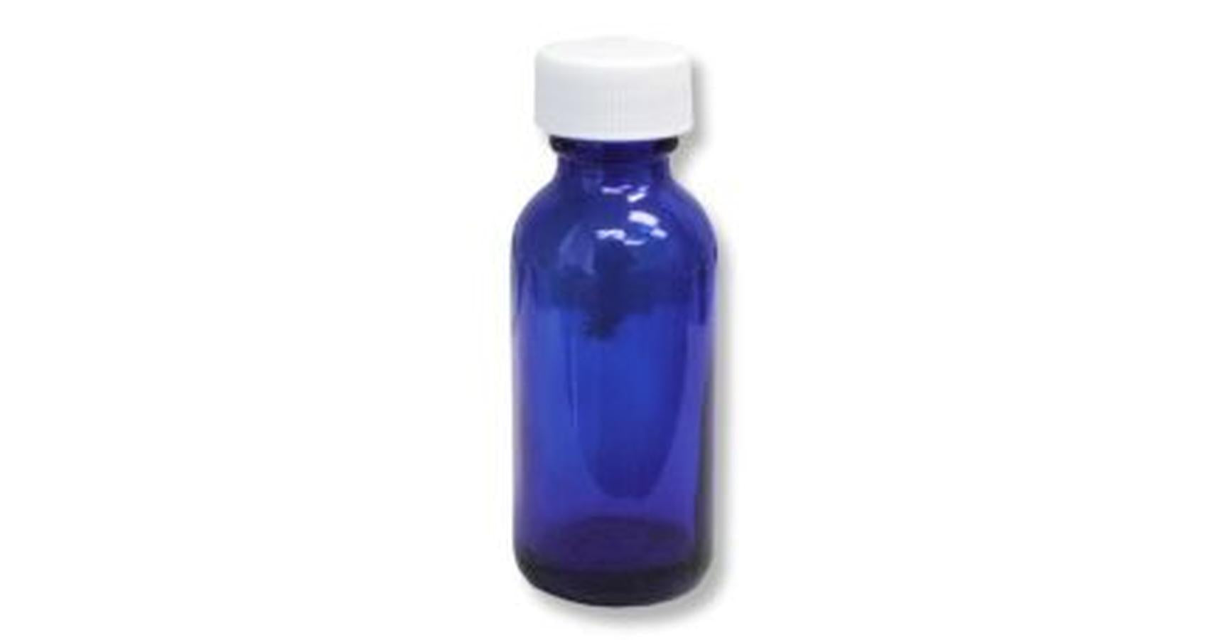 Glass Bottle - Cobalt Blue (1oz / 30ml)