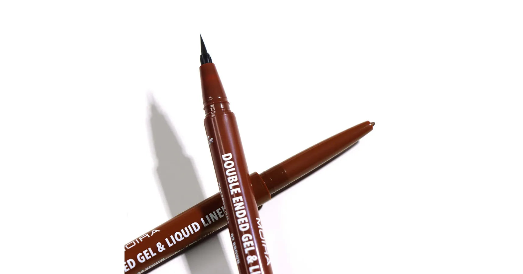 MOIRA Double Ended Gel & Liquid Liner - Brown