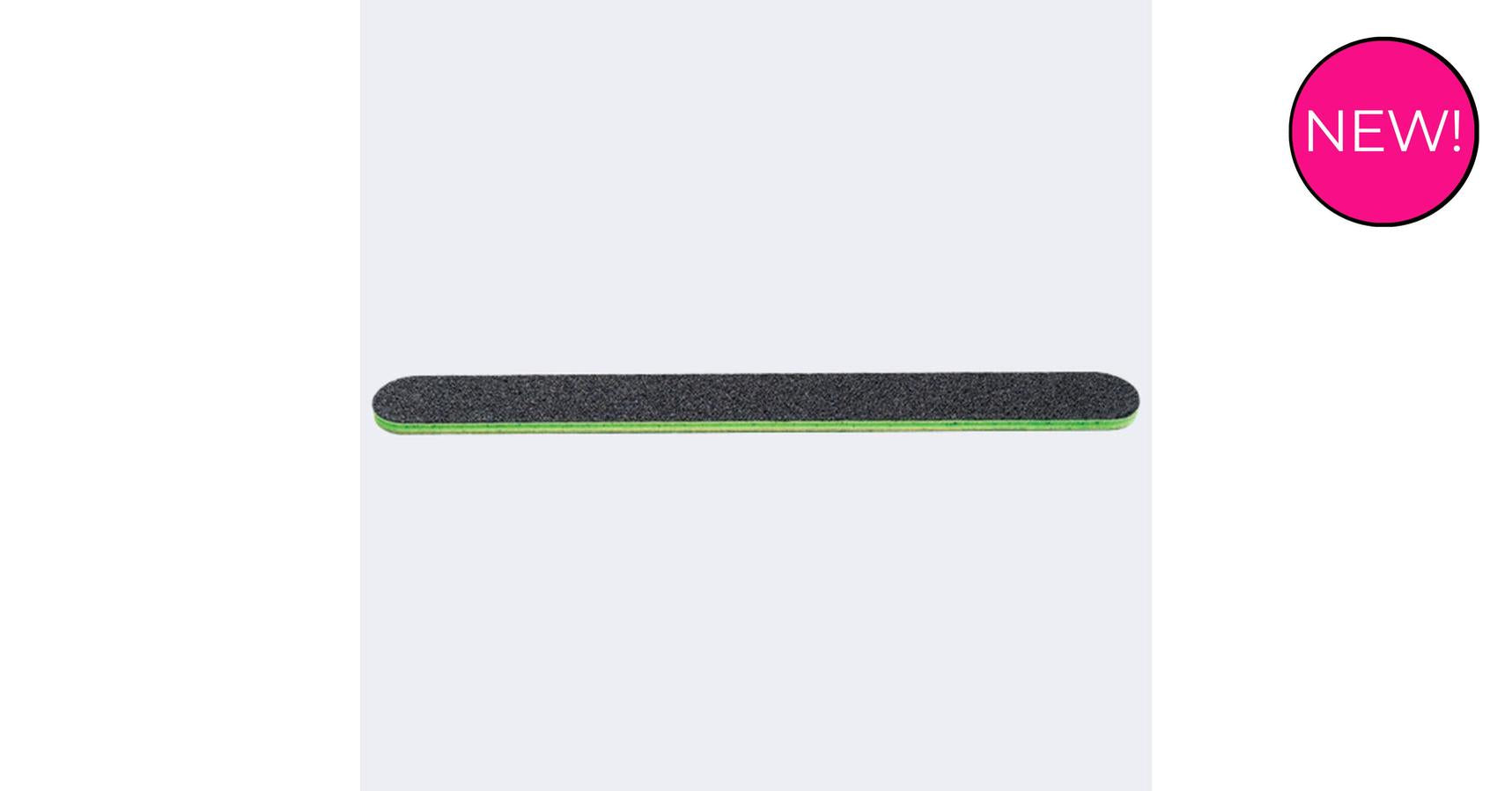 Silkline Hygienic Disposable Cushion File - green centre (100/180 grit) - individual