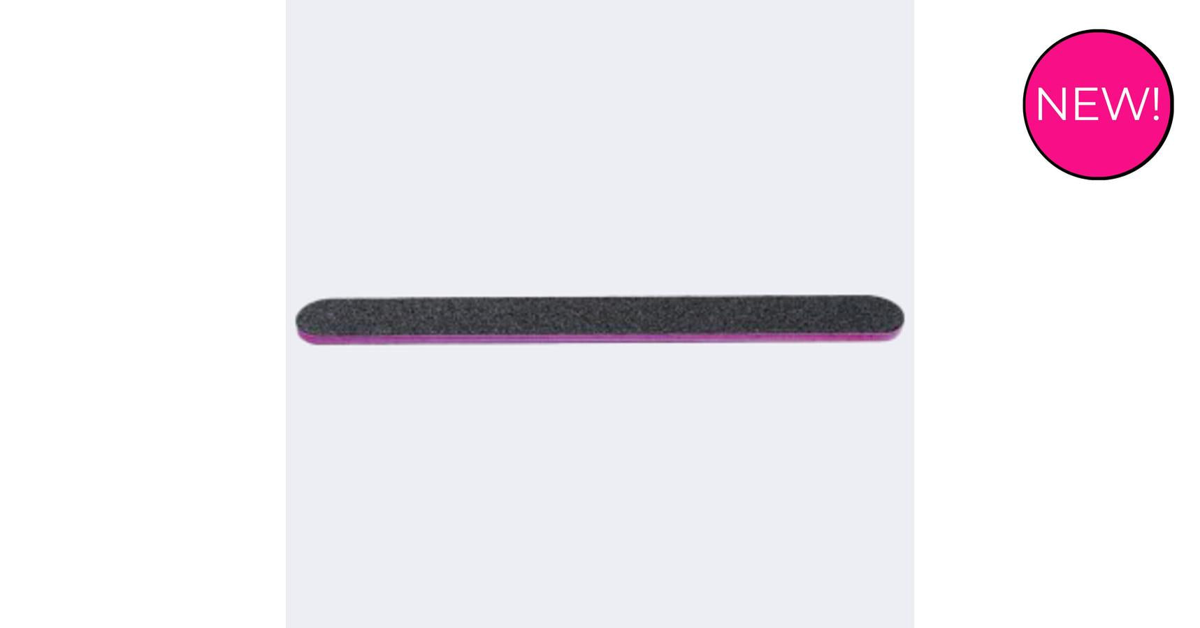 Silkline Hygienic Disposable Cushion File - pink centre (240/240 grit) individual
