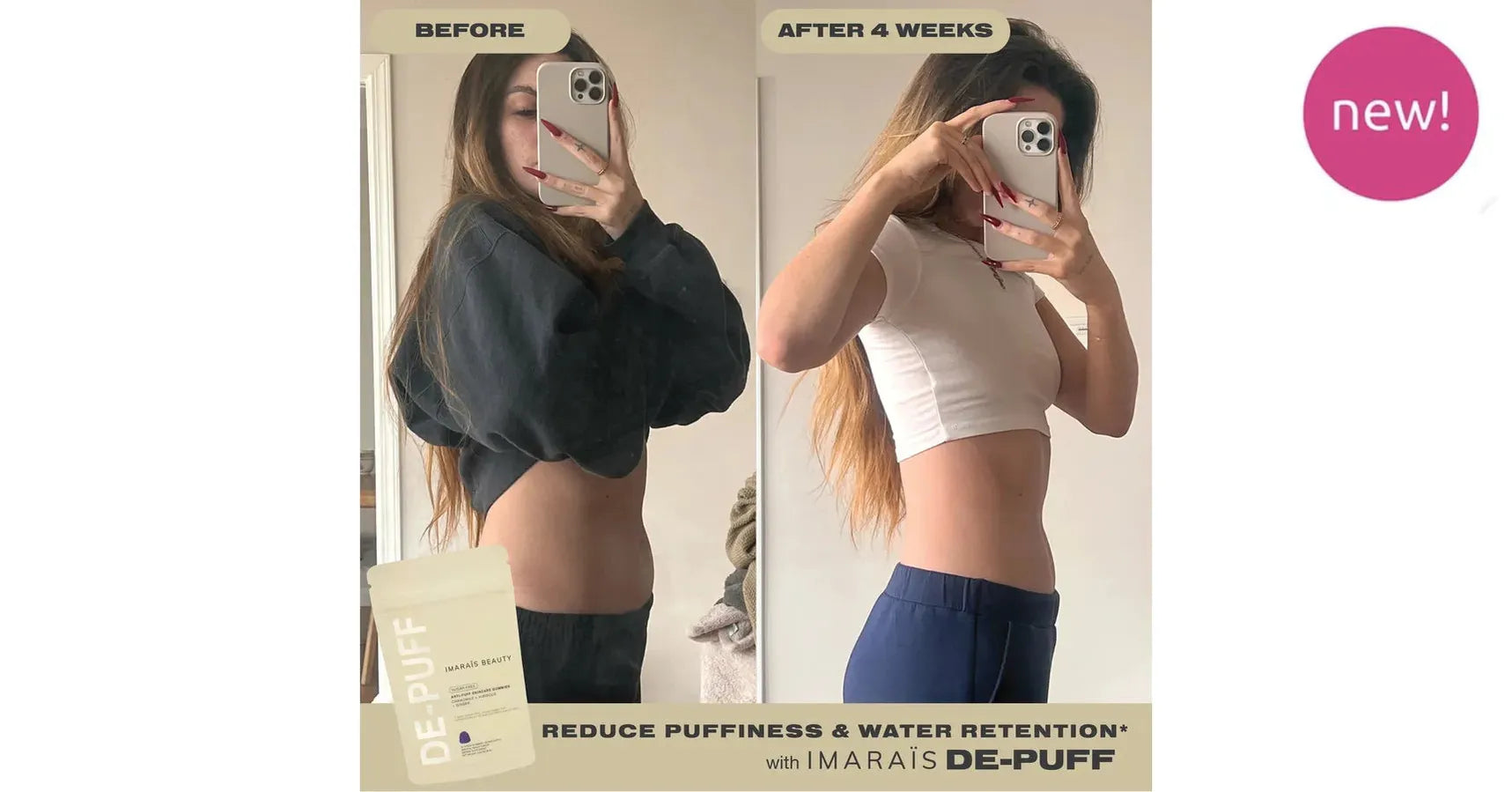 Imarais Anti-Bloat Skincare Gummies - DE-PUFF (30/pack)