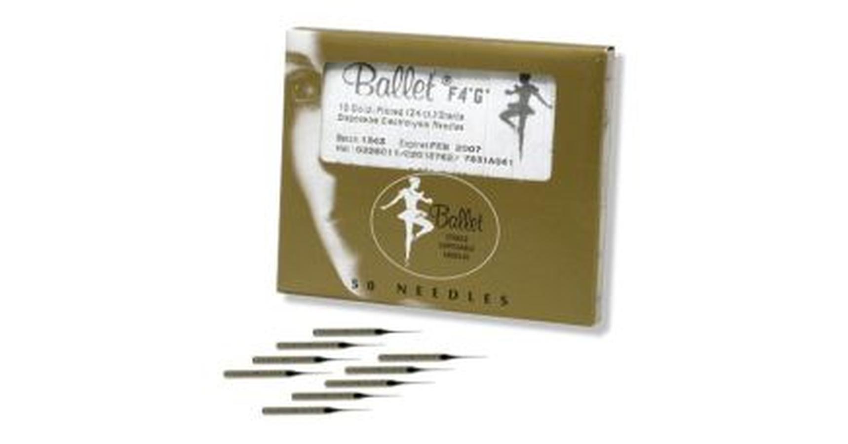 Ballet Needle #4 Gold (50/Box)