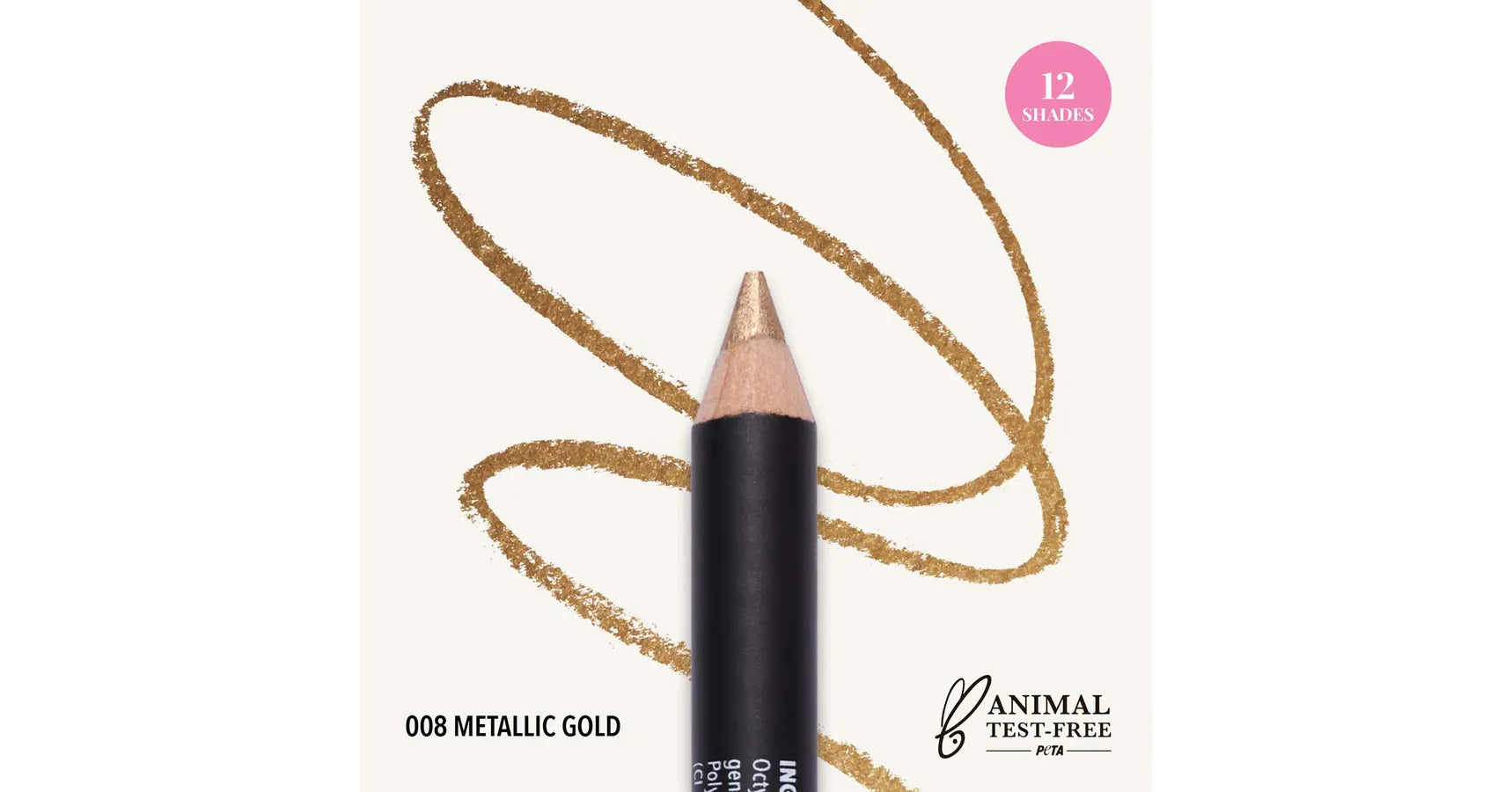 MOIRA Eye Exposure Pencil - Metallic Gold