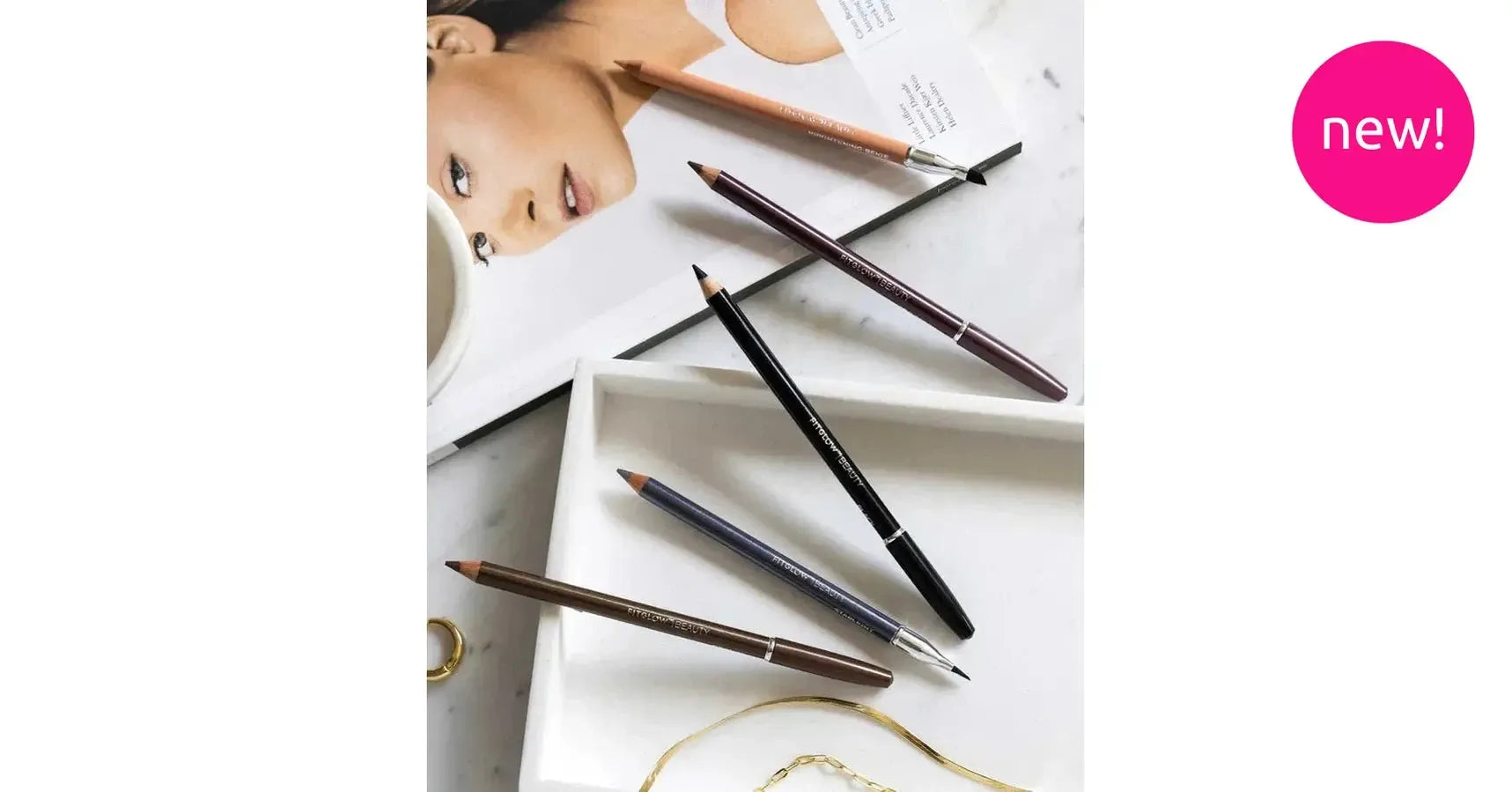 TESTER Fitglow Vegan Pencil Eye Liner (1.1g) - various colours