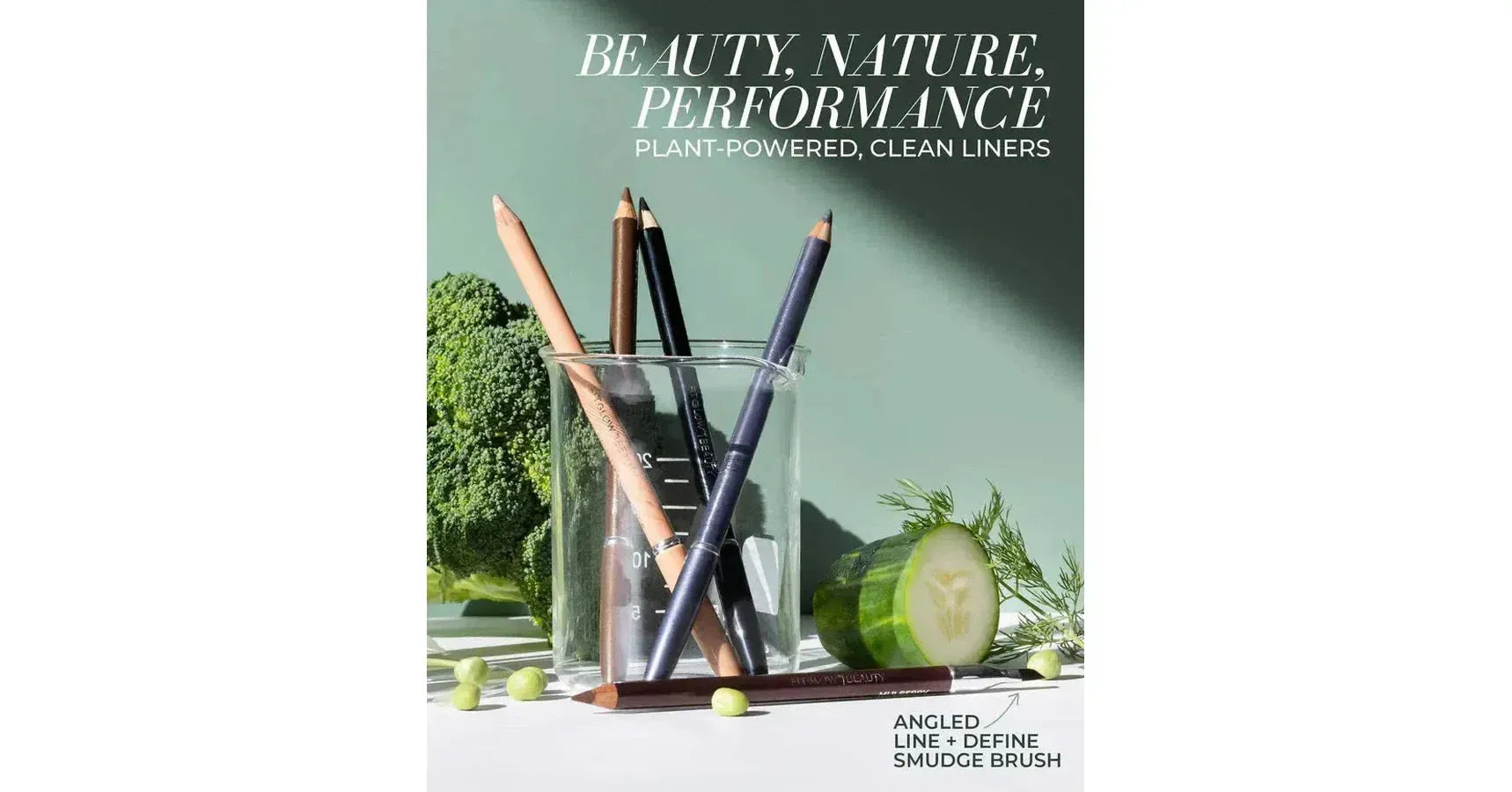 Fitglow Vegan Pencil Eye Liner - Black (1.1g)