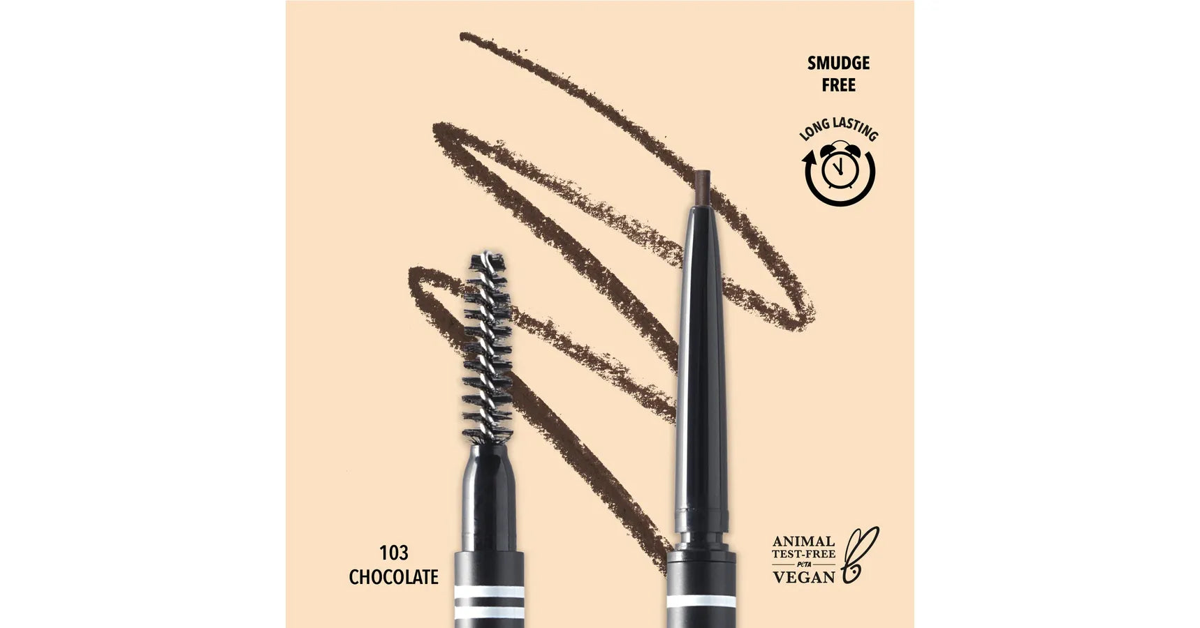 MOIRA Fine Brow Pencil Chocolate