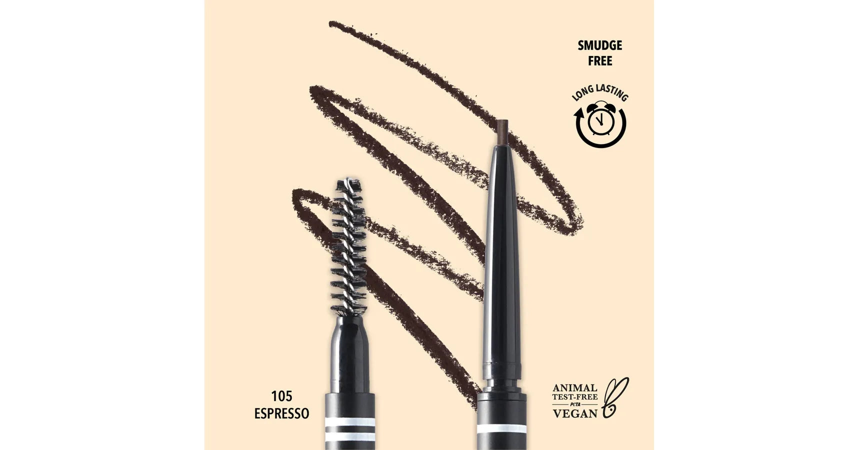 MOIRA Fine Brow Pencil - Espresso