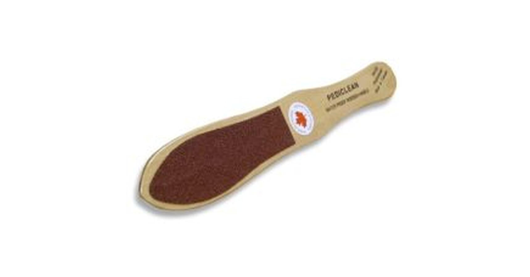 Pediclean Foot File - 2sided coarse - grits 60/80 (Brown)