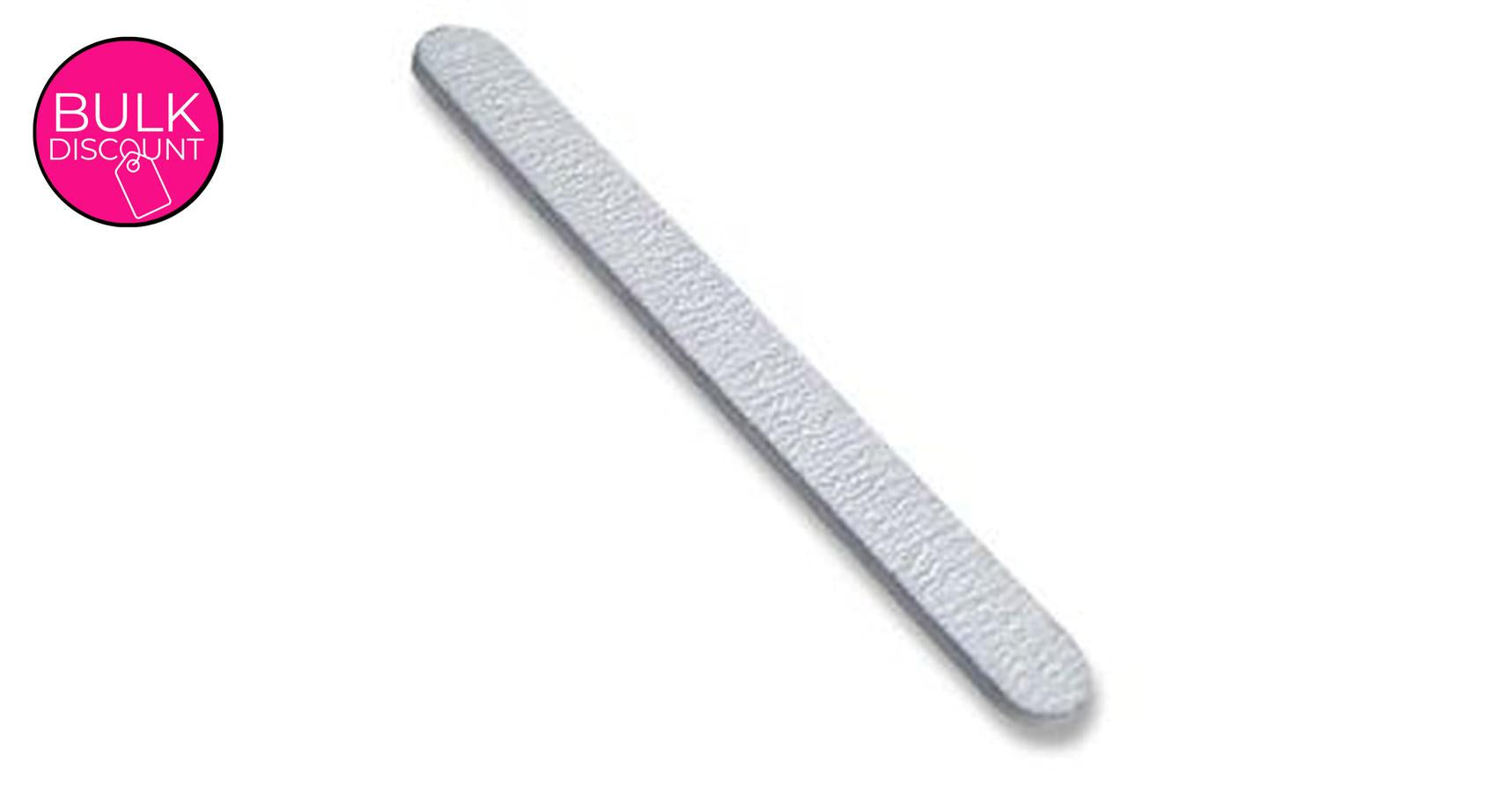 Zebra Washable Nail File with White Center 100/180 (5/Pack)