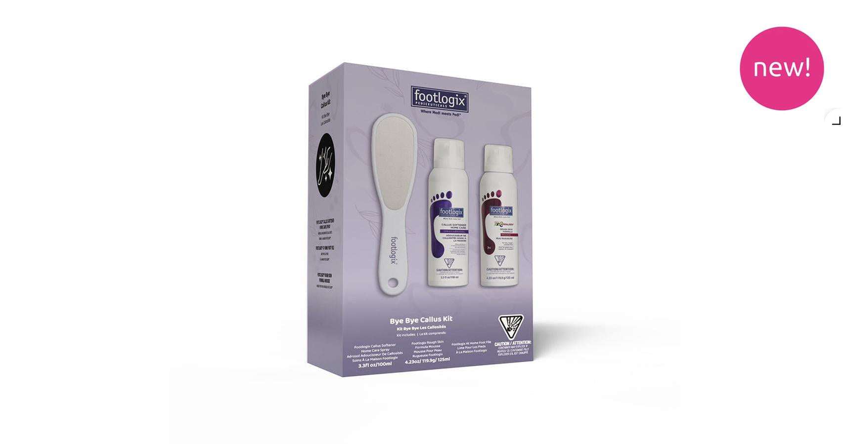 Footlogix Bye Bye Callus Kit