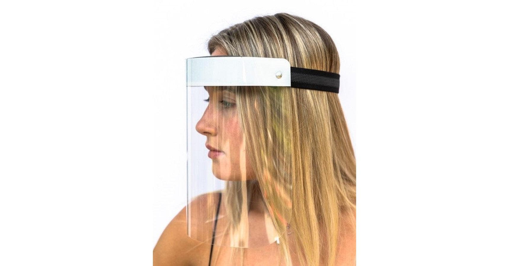 Face Shield - 1" elastic; 1.25" Urethane brow pad