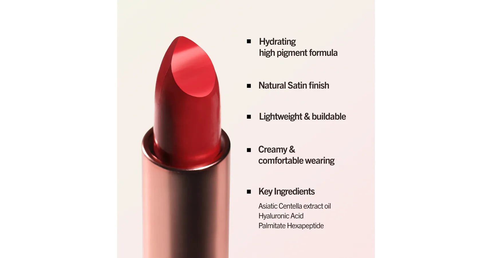 MOIRA Lip Goddess Lipstick - Beautiful