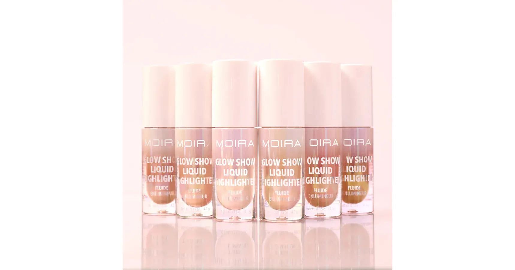 MOIRA Glow Show Liquid Highlighter - Caramel Butter (0.15oz/4.3g)
